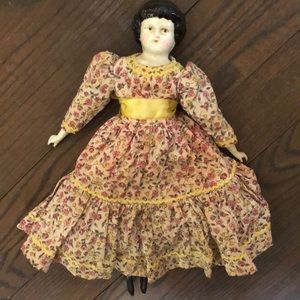 Vintage porcelain doll